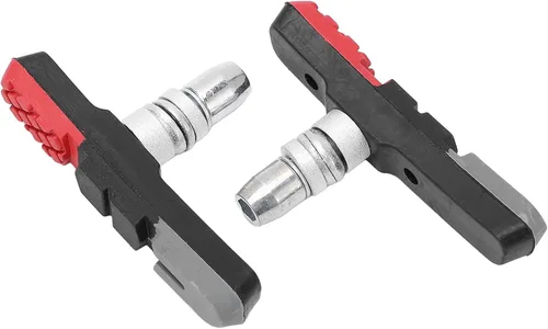 Pastillas de frenos de bicicleta, todo tipo de clima, 2 piezas, bloques de freno universales para bicicleta de carretera para bicicleta de montaña