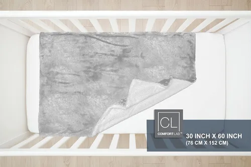 Miniatura 5 de Comfort Lab Manta reversible de franela Sherpa – Elegante manta mullida para sofá y decoración del hogar – Anti frisado no se desprende, acogedora