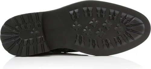 Miniatura 6 de Polar Fox Brooke MPX806061 - Botas Chukka de lana y cuero con cordones y cierre de cremallera