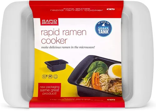 Miniatura 20 de Rapid Plastic - Tazón de fideos o sopas de plástico Sopa y fideos para microondas en cuestión de minutos, perfecto para dormitorio, cocina pequeña