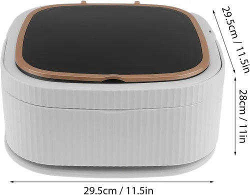 Miniatura 2 de Mini lavadora portátil compacta plegable con modos de secado giratorio para ropa, ropa interior, calcetines, limpieza eficiente silenciosa