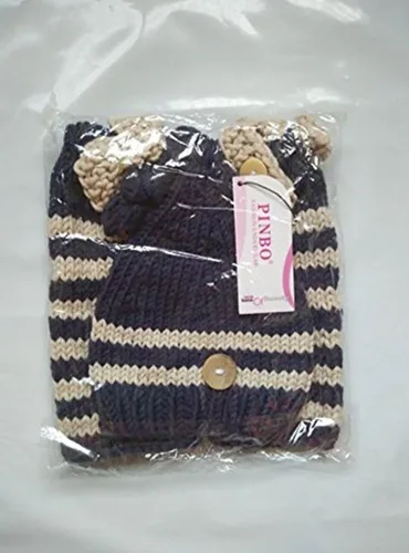 Miniatura 3 de Accesorios de fotografía para recién nacidos, trajes de punto para bebé, niño, niña, sombrero de ganchillo, pantalones, accesorios para sesión
