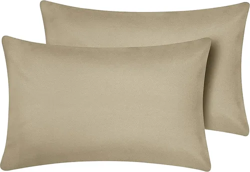 Miniatura 11 de Funda de Almohada de Viaje 12x18 Paquete de 2 Piezas 100% Algodón Egipcio Cierre de Sobre 500 Número de Hilos Funda de Almohada para Niños Pequeños