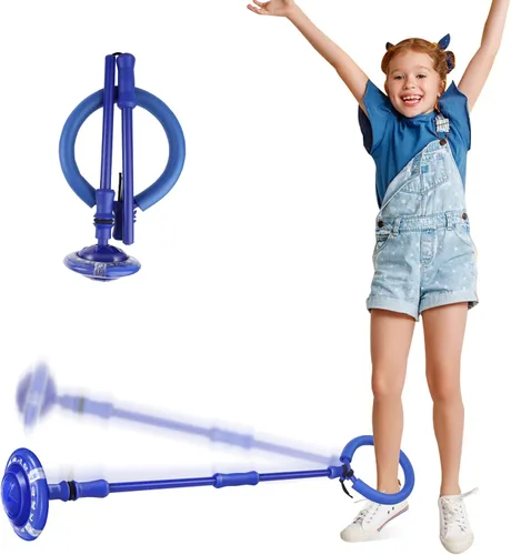 Pelota de Salto para Niños con Luces Intermitentes - Juego de Interior y Exterior, Juguetes de Ejercicio para Niños, Regalos Geniales de Navidad y