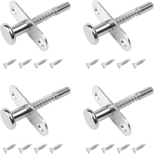 MroMax Pestillos de émbolo con resorte de acero inoxidable de 0.24 pulgadas, diámetro exterior de 0.16 pulgadas, diámetro de la varilla 1.97 2-4 pzas