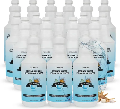 Miniatura 9 de Steam & Go Agua Desmineralizada - Limpiador Multisuperficie, Sin PVC Listo para Usar para Trapeadores y Vaporizadores de Piso - Ideal