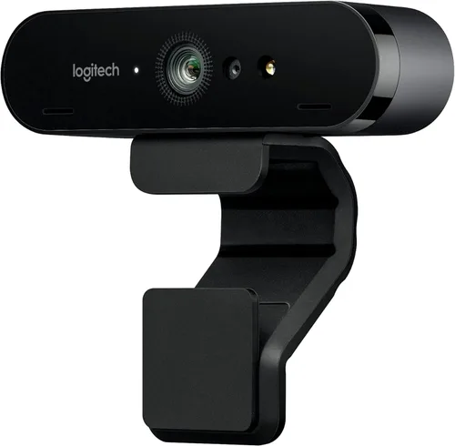 Miniatura 2 de Logitech Cámara web 4K Pro, resolución 4K a 30 fps, enfoque automático, amplio campo de visión diagonal de 90°, zoom digital 5X, luz derecha 3
