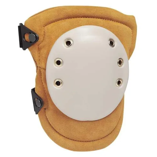 Allegro Industries 6991-01Q Rodillera de soldadura con tapa, cuero, talla única, color marrón