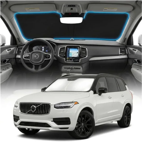Miniatura 109 de Cubierta para parabrisas para BMW X1 E84 – Ajuste personalizado X1 E84 Accesorios 2016-2024 2025 Parasol plegable protección UV y escudo térmico