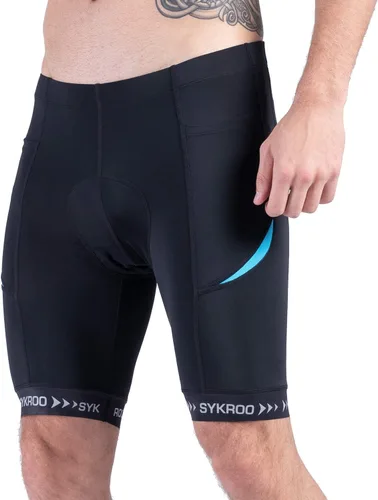 Miniatura 2 de Cycle Shorts Men Padded Bicycle Riding Pants Bike Biking Clothes Accessories Pockets UPF 50+