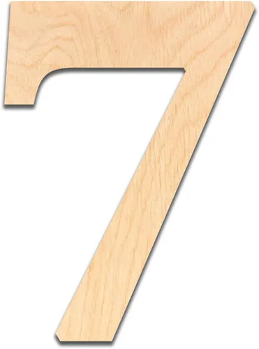 Miniatura 51 de Ampersand - Letras de madera de 6 pulgadas de alto, abedul báltico de 1/4 de pulgada de grosor, decoración de bricolaje pintable, letreros