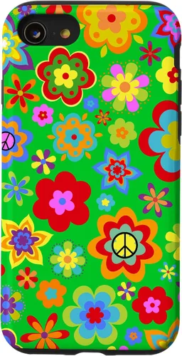 Miniatura 18 de Funda para iPhone XR Bloom Daisy Flower Hippie Flower Power Case