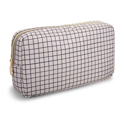 Miniatura 63 de Estuche pequeño para lápices y maquillaje para bolso, lindo estuche de lápices, bolsa de pinceles de maquillaje de nylon con cremallera, estuche