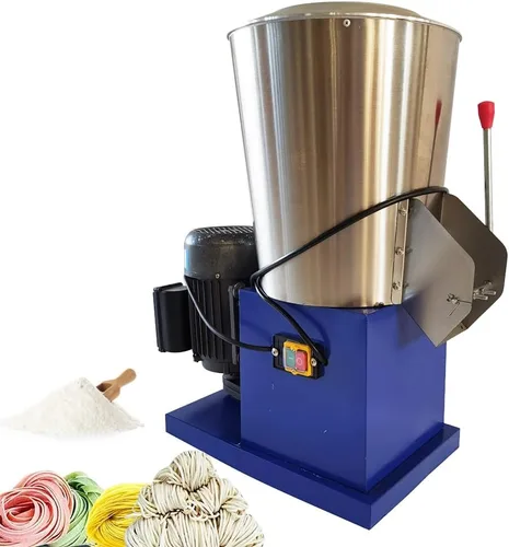 Mezclador vertical de harina de acero inoxidable Harina seca 33.1 lbs Mezclador de acero inoxidable Mezclador de pie eléctrico Máquina de
