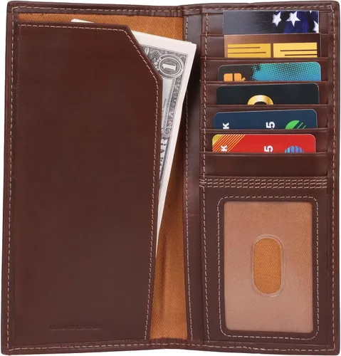 Miniatura 17 de Carhartt Carteras, billetera y portapasaporte para hombre, duradera billetera plegable, disponible en cuero y lona