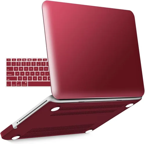 Miniatura 17 de IBENZER Compatible con MacBook Pro de 13 pulgadas A1278 Release 2012-2008, carcasa rígida de plástico con cubierta de teclado para Apple versión