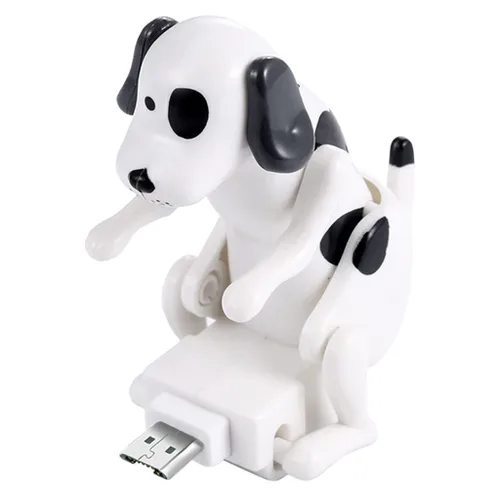 Miniatura 8 de Funny Dog - Cable de carga USB de 4 pies para Android (cable Android, naranja)