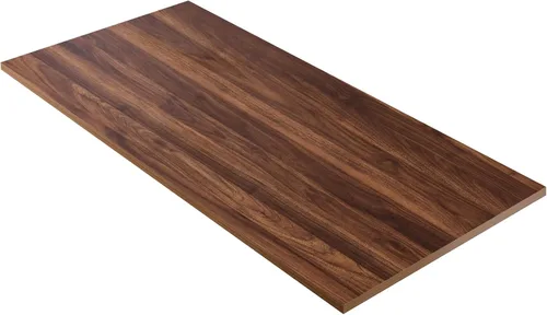 Miniatura 15 de Kaboon Mesa de 36 x 24 pulgadas, escritorio sólido de una pieza para escritorio de pie sentado, escritorios dobles, escritorio en L, bricolaje, Roble