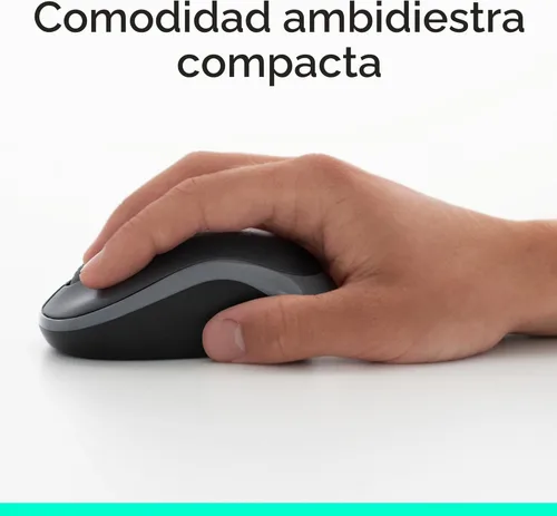 Miniatura 3 de Logitech MK270 - Combo de teclado y mouse inalámbrico para Windows, 2.4 GHz, 8 teclas multimedia, PC, portátil, teclado inalámbrico y mouse compacto