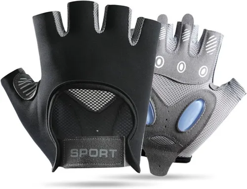 Miniatura 6 de Guantes de entrenamiento para gimnasio Guantes de levantamiento de pesas Guantes de ciclismo de dedo corto Guantes deportivos para hombres y mujeres