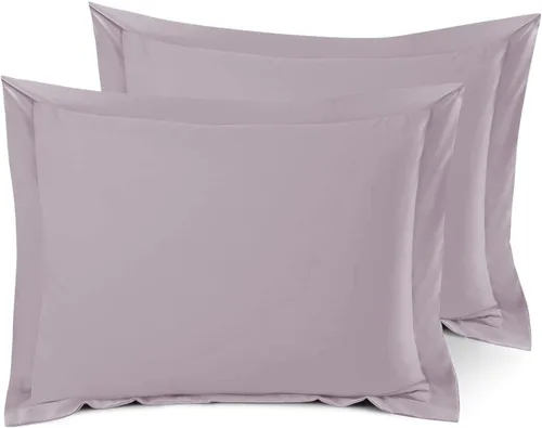 Miniatura 28 de Nestl Juego de 2 fundas tipo sham de almohada suaves - Fundas de almohada de microfibra de doble cepillado - Fundas de almohada de cama premium