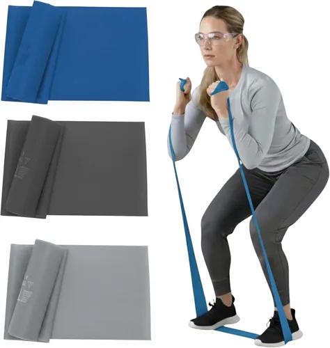Miniatura 9 de THERABAND Resistance Bands Set, Elastic Bands for Exercise & Physical Therapy, Strength Training for Upper & Lower Body Fitness