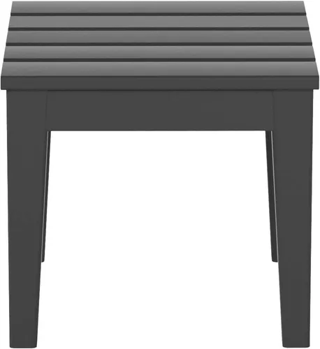 Miniatura 42 de WestinTrends Ashore - Mesa auxiliar Adirondack moderna para patio al aire libre, madera envejecida Roble (Weathered Wood)