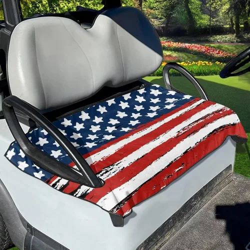 Miniatura 13 de Accesorios para carrito de golf, protector de toalla de asiento de carrito de golf, protector de toalla decorativo anti-caliente, para coche club