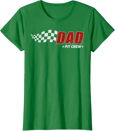 Miniatura 43 de Dad Pit Crew Race Car Birthday Family Matching Pit Crew Camiseta Pit Crew