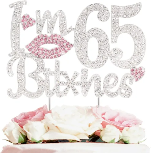 Miniatura 13 de ¡Soy el topper de pastel de cumpleaños número 15 divertido en oro y rosa con strass - ¡Feliz cumpleaños número 15, saludos a los quince años!