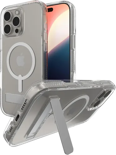 Miniatura 24 de ZAGG Crystal Palace Funda para iPhone 15 Pro Max - Protección contra Caídas (13ft/4m), Funda para iPhone Antiamarilleamiento y Resistente a