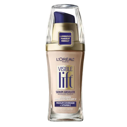 Miniatura 9 de L‘Oreal Paris, serum absoluto, levantamiento visible, antiedad, maquillaje, SP, Beige miel
