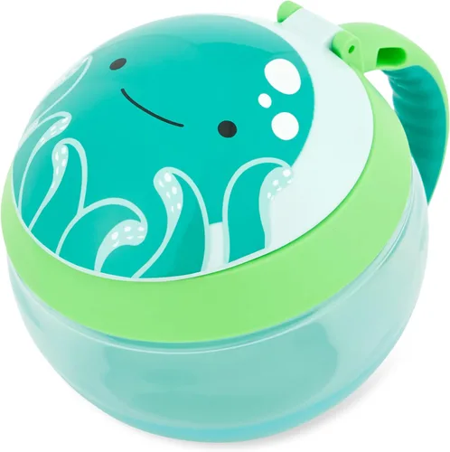 Miniatura 20 de Skip Hop Contenedor de aperitivos para bebés, taza de aperitivos del zoológico, koala