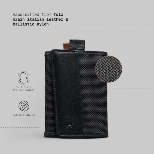 Miniatura 33 de The Frenchie Co. - Wallet Mini - Mini billetera organizadora de tarjetas compacta - Diseño de bolsillo delgado para el transporte diario - Perfil