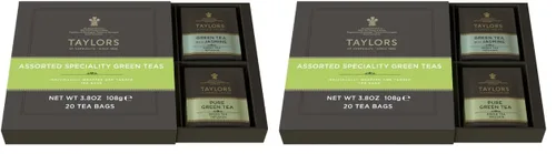 Miniatura 10 de NUEVO Calendario de Adviento navideño de té Taylors of Harrogate 2025, set de regalo – 24 días, 48 bolsitas de té – Cuenta regresiva para Navidad