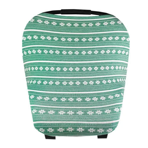 Miniatura 6 de Copper Pearl Funda multiusos: fundas de asiento de automóvil, funda de lactancia y cubierta de cochecito para el sol, tela elástica, uso para todas