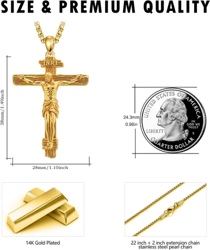 Miniatura 249 de Collar de plata de ley 925 con medalla de San Patrón, colgante de protección católica, amuleto, joyería religiosa para hombres y mujeres