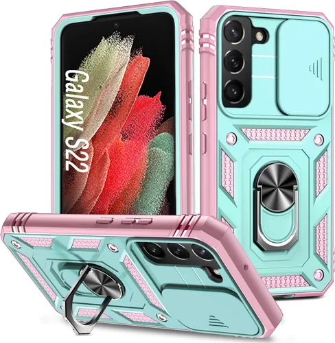 Miniatura 46 de Funda para Galaxy S22 Ultra, a prueba de golpes, resistente a los impactos con lente deslizante Funda protectora para Samsung Galaxy S22 Ultra 4G/5G