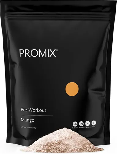Miniatura 10 de ProMix Nutrition Polvo de preentrenamiento sin estimulaciones, limón de frambuesa, 9.67 oz, maximiza la concentración, la energía y el rendimiento
