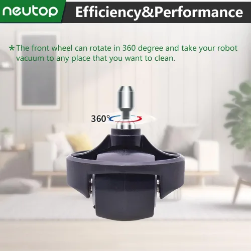 Miniatura 4 de Conjunto de bola de repuesto para rueda delantera compatible con iRobot Roomba S Series s9 y s9+, paquete de 2 unidades.