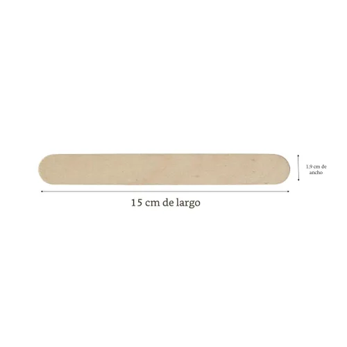 Miniatura 3 de ForPro Professional Collection Aplicadores de madera premium, no estériles, barras de depilación para depilación, grandes, 6 pulgadas de largo x