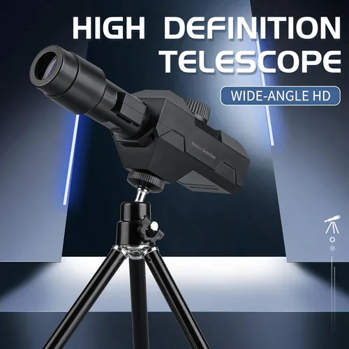 Miniatura 2 de Cámara telescópica 2 en 1 con zoom de 70x, conexión para tableta de smartphone, HD 2MP, detección de movimiento