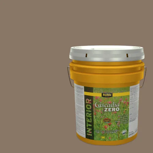 Miniatura 123 de Rodda Paint CASCADIA XL - Pintura e imprimación satinada para exteriores en uno, cuarto de galón, blanco abstracto