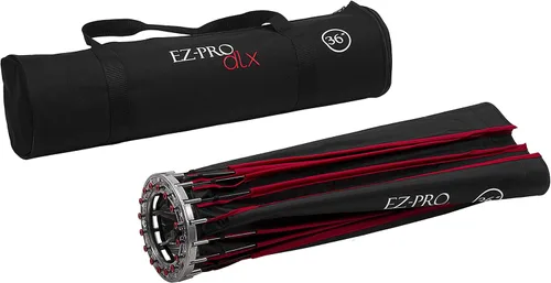Miniatura 2 de Fotodiox Caja de luz parabólica EZ-Pro DLX de 36 pulgadas con Elinchrome y Calumet Genesis compatible con Speedring - Caja de luz plegable rápida