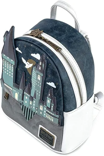 Miniatura 3 de Loungefly Harry Potter Hogwarts Castle Hedwig - Bolso de hombro con doble correa para mujer, Multi, Classic