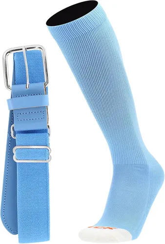 Miniatura 25 de MadSportsStuff - Combo de calcetines y cinturón de sóftbol o béisbol, tallas profesionales para jóvenes y adultos