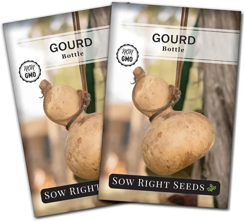 Miniatura 7 de Sow Right Seeds - Semilla de calabaza en botella para plantar - Paquete de reliquia sin OMG con instrucciones para plantar y cultivar un huerto