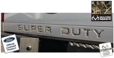 Miniatura 21 de 2008-2016 Insertos de letras para portón trasero (calcomanías delgadas) de reemplazo para Ford F250 F350 F450 Super Duty (2008-2016) Bandera