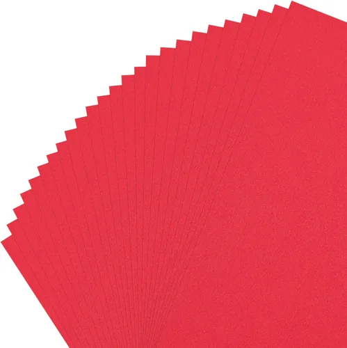 Miniatura 14 de Gartful Papel de cartulina brillante, 20 colores surtidos, 8.5 x 11 pulgadas, cubierta de 90 libras, papel perlado brillante para flores