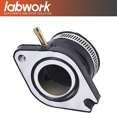 Miniatura 7 de labwork - Repuesto de funda de tubo de admisión de carburador para Yamaha TTR230 2005-2014 2015 Reemplazo para 1C6-E3586-00-00-00 negro